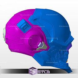 Cosplay STL Files Halo locus Helmet