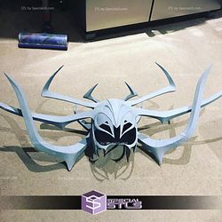 Cosplay STL Files Hela Headdress Helmet from Thor Ragnarok