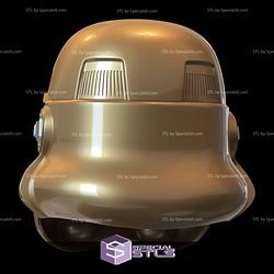 Cosplay STL Files Imperial Stormtrooper Gold Helmet