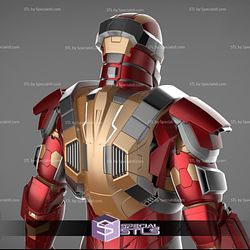 Cosplay STL Files Iron Man Mark XVII Armor HeartBreaker MK 17