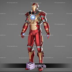 Cosplay STL Files Iron Man Mark XVII Armor HeartBreaker MK 17