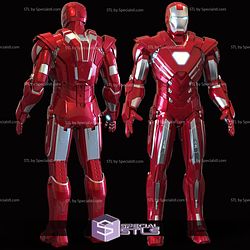 Cosplay STL Files Iron Man Mark XXXIII Silver Centurion MK 33