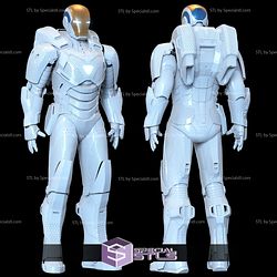 Cosplay STL Files Iron Man Mark XXXIX Gemini MK 39 Armor