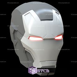 Cosplay STL Files Iron Man XLII MK 42 43 Helmet