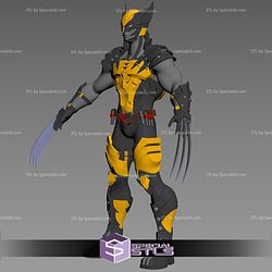 Cosplay STL Files Logan Wolverine Full Body Armor