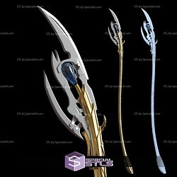 Cosplay STL Files Loki Chitauri Scepter Staff Weapon