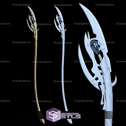 Cosplay STL Files Loki Chitauri Scepter Staff Weapon