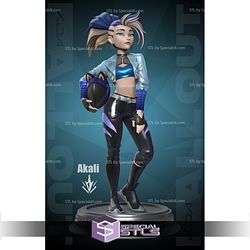 KDA All Out Akali Stylized from League of Legends