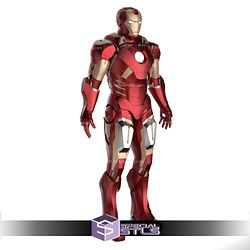 Cosplay STL Files Mark VII Tony Stark Armor MK 7 Suit