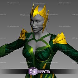 Cosplay STL Files Mera Aquaman Full Body Armor