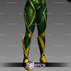 Cosplay STL Files Mera Aquaman Full Body Armor