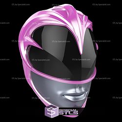 Cosplay STL Files Pink Ranger 2017 Helmet Power Ranger