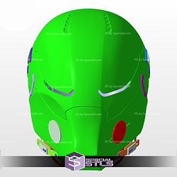 Cosplay STL Files Red Hood Arkham Knight Classic Helmet