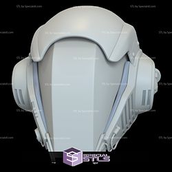 Cosplay STL Files Rey Training Helmet