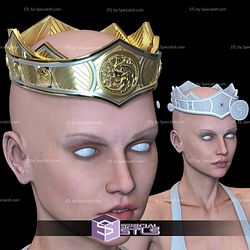 Cosplay STL Files Rhaenyra Targaryen Crown King Viserys House of the Dragon