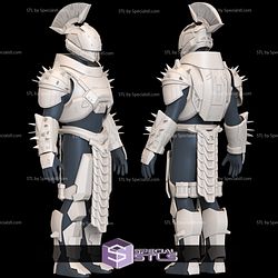 Cosplay STL Files Saint-14 Full Armor Destiny 2 Lore