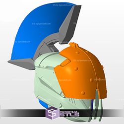 Cosplay STL Files Saint-14 Helmet Destiny 2 Lore