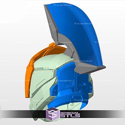 Cosplay STL Files Saint-14 Helmet Destiny 2 Lore