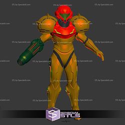 Cosplay STL Files Samus Aran Full Body Armor