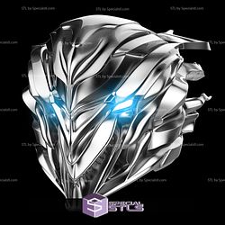 Cosplay STL Files Savitar Helmet from Flash TV Season 3