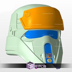 Cosplay STL Files Shoretrooper Scarif Stormtrooper Helmet
