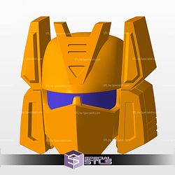 Cosplay STL Files Soundwave G1 Transformers Helmet