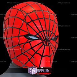 Cosplay STL Files SpiderHood Helmet