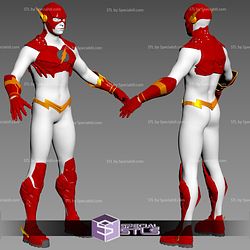 Cosplay STL Files The Flash Injustice Full Body Armor Suit