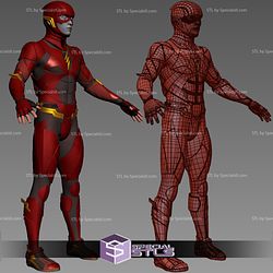 Cosplay STL Files The Flash Justice League Full Body Armor