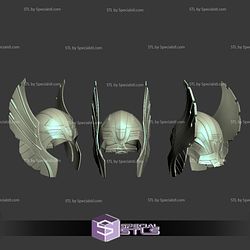 Cosplay STL Files Thor 2011 Original Classic Helmet