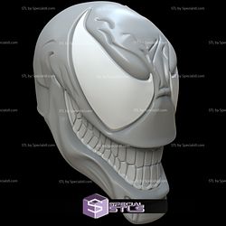 Cosplay STL Files Venom Helmet Todd Mcfarlane Style