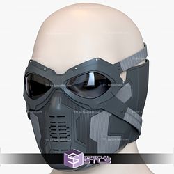 Cosplay STL Files Winter Soldier Bucky Masks