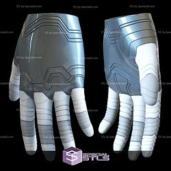 Cosplay STL Files Winter Soldier Glove