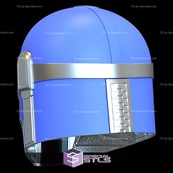 Cosplay STL Files Young Mandalorian Helmet