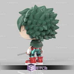 Deku and Eren Jaeger Funko Pop STL Files