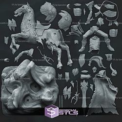 Abaddon Dota 2 3D Printing Figurine