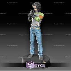 Android 17 Ranger Ready to 3D Print