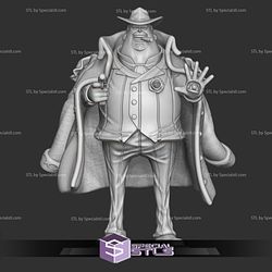 Capone Bege One Piece 3D Printing Figurine