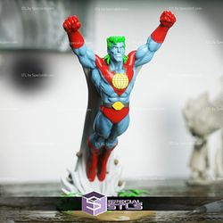 Captain Planet TV Series Ready to 3D Print STL Files