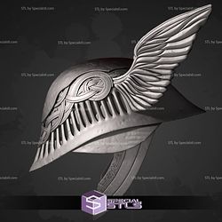 Cosplay STL Files Malenia Winged Helmet Elden Ring