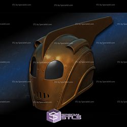 Cosplay STL Files Rockerteer Helmet V2