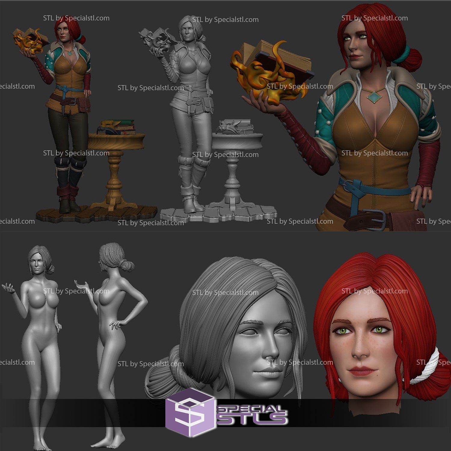 Triss Merigold V3 from The Witcher