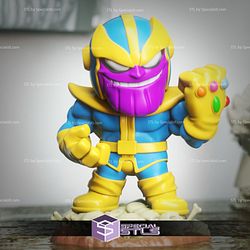 Chibi STL Collection - Thanos Classic Chibi