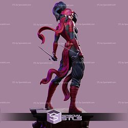 Elektra Daredevil Outfit 3D Model