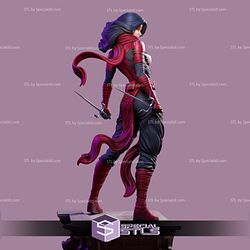 Elektra Daredevil Outfit 3D Model