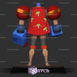 Franky One Piece 3D Model