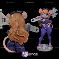 Gadget Hackwrench 3D Printing Figurine