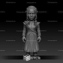 Game of thrones Daenerys Targaryen Chibi 3D Printing Figurine
