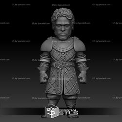 Game of thrones Robb Stark Chibi 3D Printing Figurine