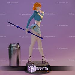 Nami Straw Hat One Piece 3D Printing Figurine